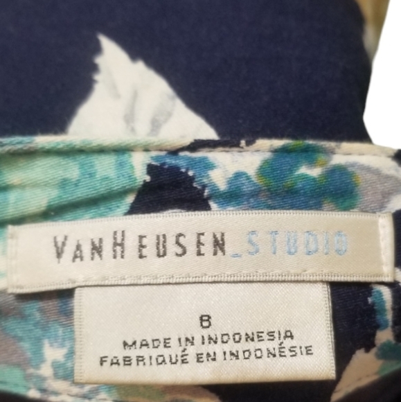 Van Heusen Studio Floral Pencil Skirt Size 8 - Picture 7 of 8